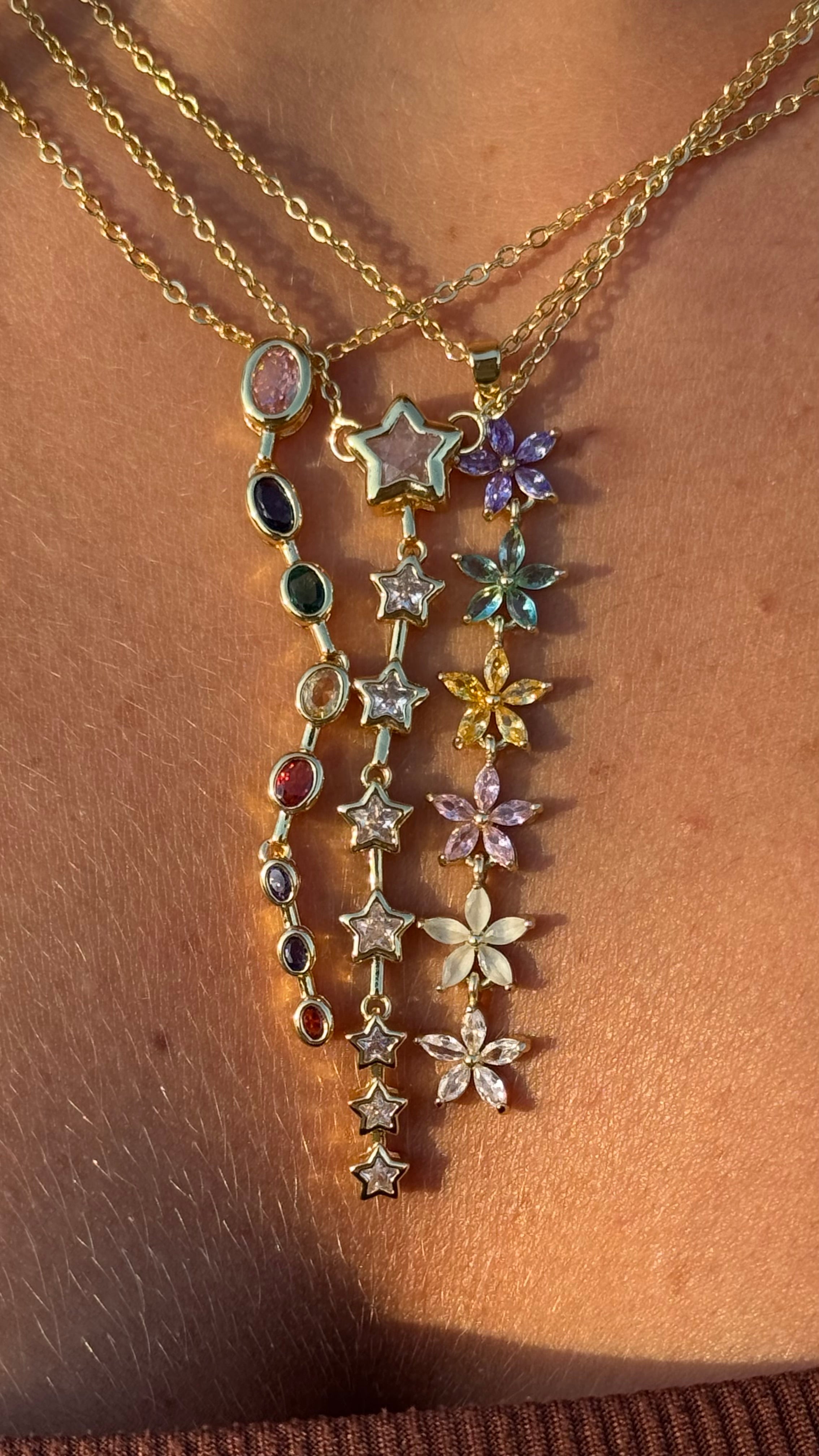 Charm Drop Necklace