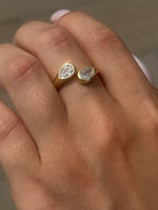 Duo Pear Ring