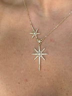 Duo Star Necklace