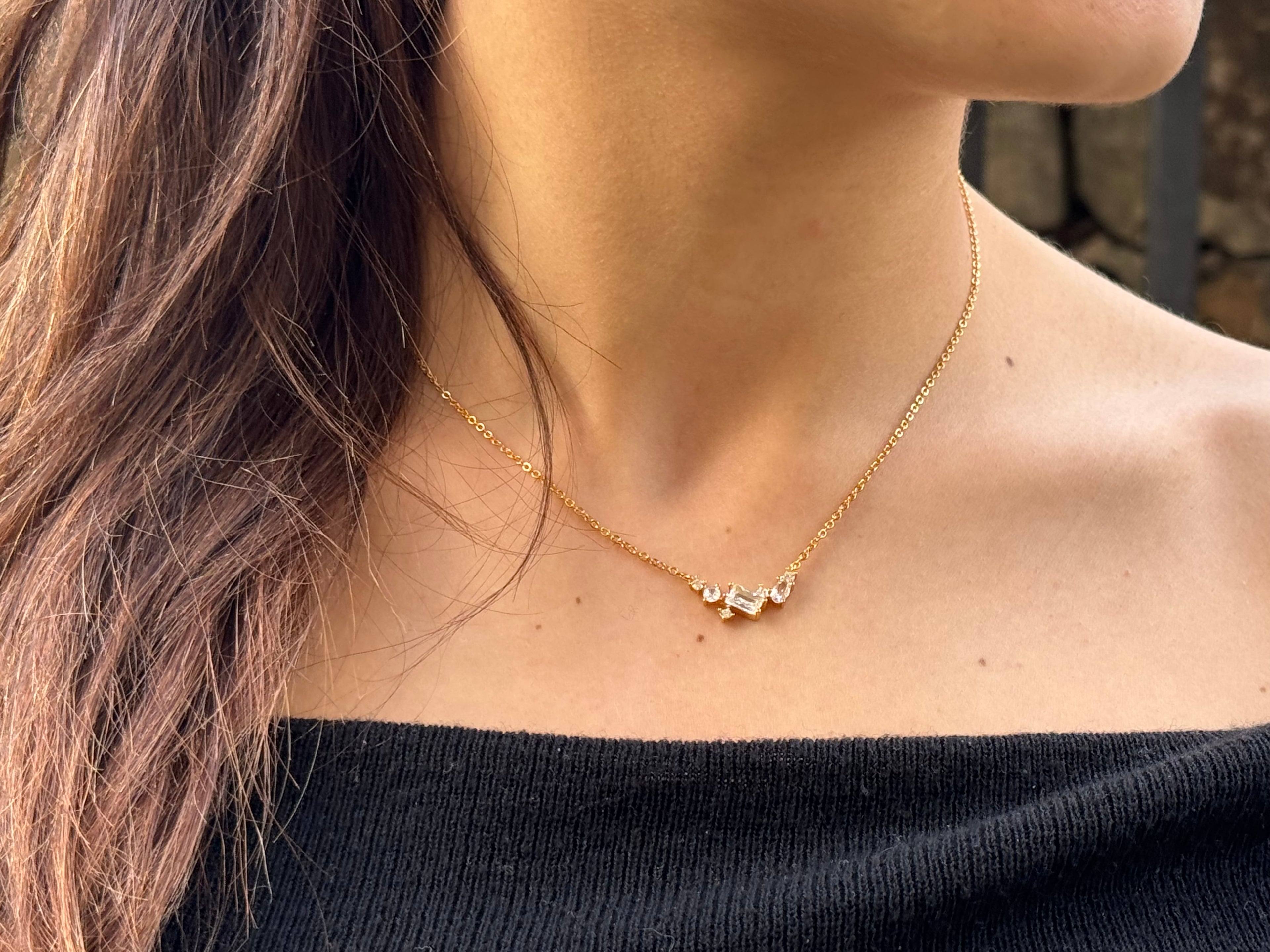 Mix Stones Necklace