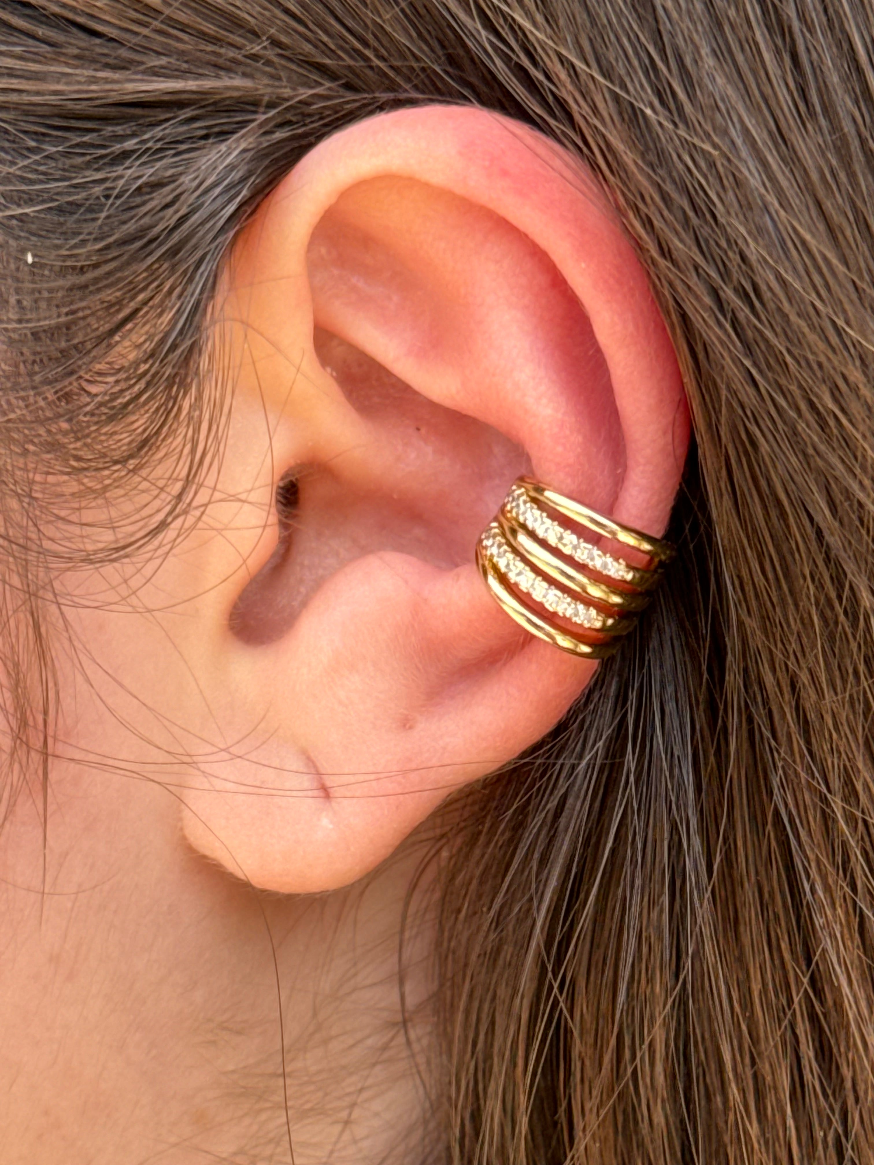 Shine stack Earcuff