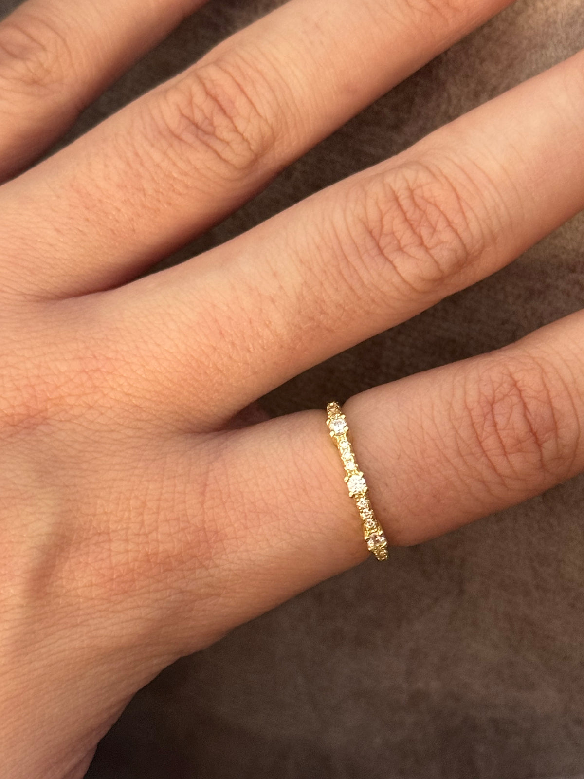 spaced ring