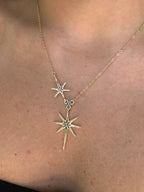 Duo Star Necklace