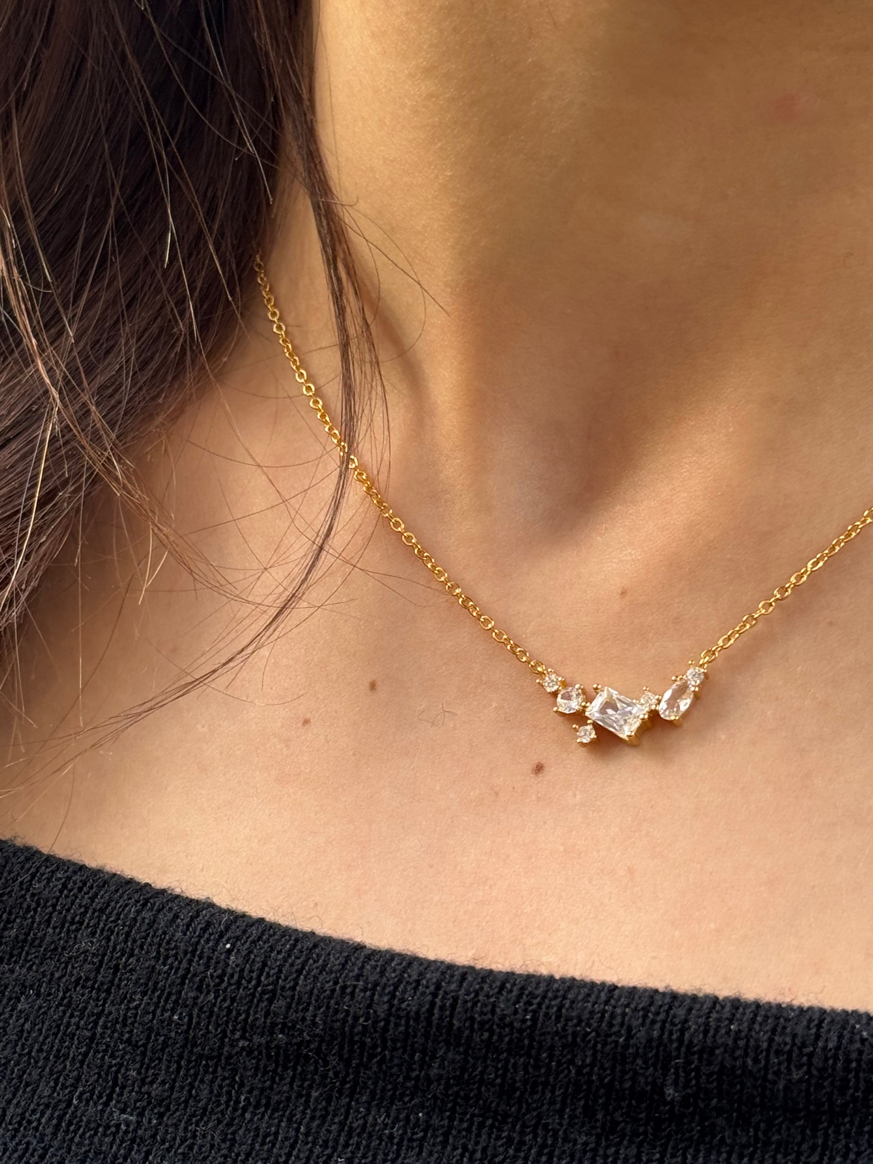 Mix Stones Necklace